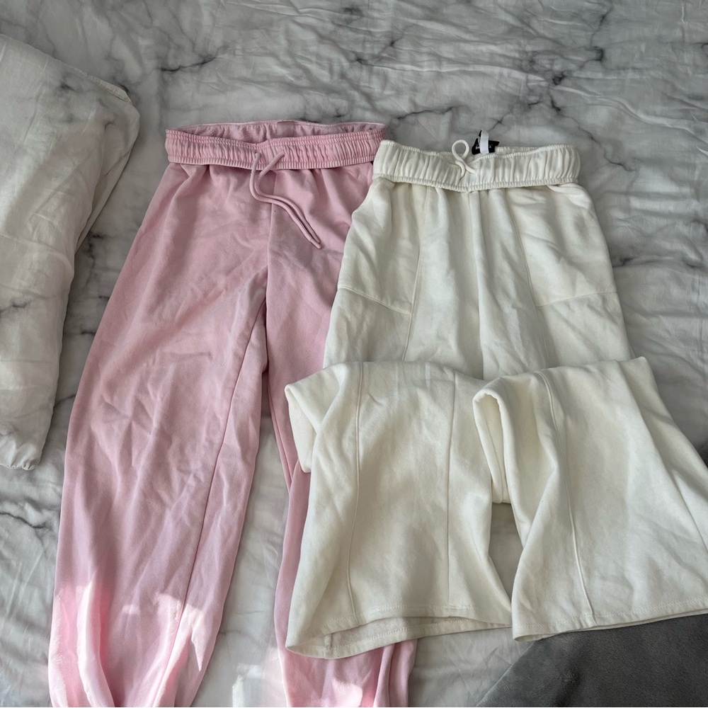 Pink and Cream Lounge Pants